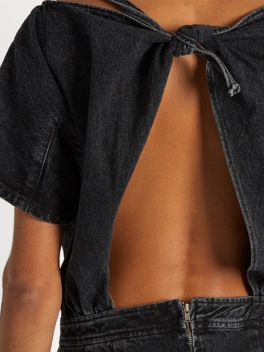 Rachel Comey tie back denim jumpsuit - Picture 4 of 10